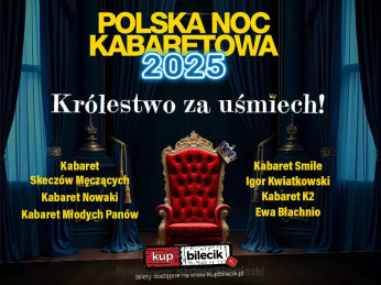 Ostróda Wydarzenie Kabaret Polska Noc Kabaretowa 2025
