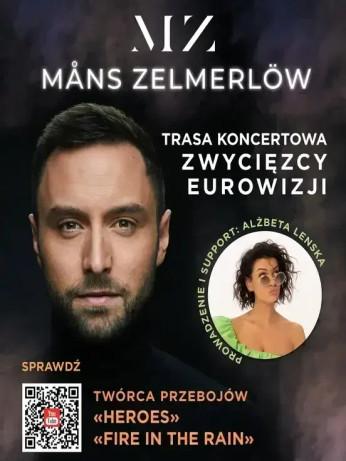 Ostróda Wydarzenie Koncert Mans Zelmerlow- Europejska Trasa Koncertowa Zwycięzcy Eurowizji
